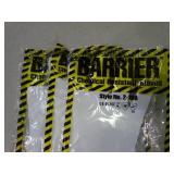 3 packages of Barrier chemical resistant gloves