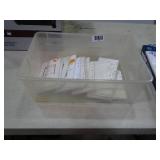 Multiple packages of new loose leaf memo book paper