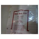 Multiple packages of new loose leaf memo book paper