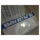 Multiple packages of new loose leaf memo book paper