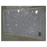 Clear sheets with adhesive sides. Measurements in pictures.