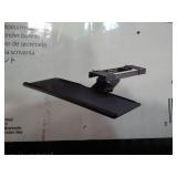 Adjustable under desk mount keyboard tray, new in box