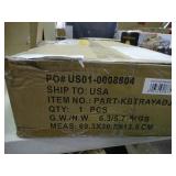 Adjustable under desk mount keyboard tray, new in box