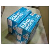 4 boxes of 100 count advanced hand sanitizer