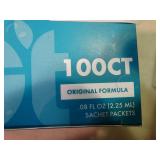 4 boxes of 100 count advanced hand sanitizer