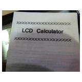 Vintage Warden-Brooks Gallatin Division LCD calculator