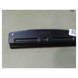 3 hole punch and wood post-it note holder