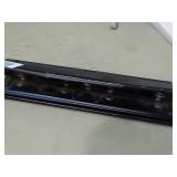 3 hole punch and wood post-it note holder