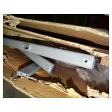 Mind Reader ROLLBOARD-WHT Mobile Dry Erase Board, Magnetic Double Sided 360 Degree Rotating White Board, White / Silver