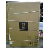 48" x 72" white board in silver frame, new in box