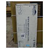 Monarch Specialties Bureau L-shaped desk, new in box.  Measurements in pictures.