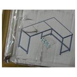 Monarch Specialties Bureau L-shaped desk, new in box.  Measurements in pictures.