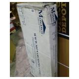 Monarch Specialties Bureau L-shaped desk, new in box.  Measurements in pictures.