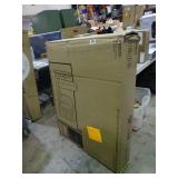 realspace Magellan corner desk, with blonde ash finish, new in box.  Measurements in pictures.