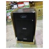 New 3 drawer file cabinet with lock and keys. Measurements in pictures.