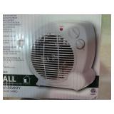 Small fan forced heater, new in box