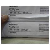 2 reams of 8.5" x 11" copy paper