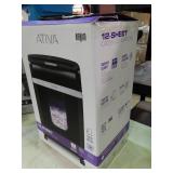 Ativa 12 sheet cross cut paper shredder in original box