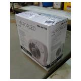 Small fan forced heater, new in box