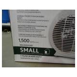 Small fan forced heater, new in box