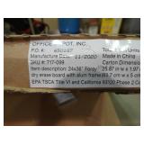 Foray 24" x 36" dry erase board with aluminum frame