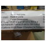 Foray 24" x 36" dry erase board with aluminum frame