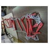 Emergency fire escape ladder