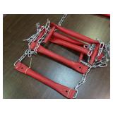 Emergency fire escape ladder