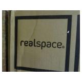 realspace Magellan Performance Collection Hutch in cherry finish, new in box. Measurements in pictures.