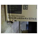 realspace Magellan Performance Collection Hutch in cherry finish, new in box. Measurements in pictures.