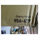 realspace Magellan Performance Collection Hutch in cherry finish, new in box. Measurements in pictures.