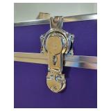 Rhino Trunk & Case Cube Armor Trunk, College, Home & Storage 18"x18"x20" (Purple)