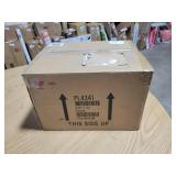 Decor Therapy PL4341 Framboise Fringe Shade Floor Lamp, Gold Leaf with Pink Shade