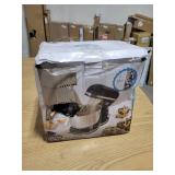 Delish by Dash Compact Stand Mixer, 3.5 Quart with Beaters & Dough Hooks Included - Black