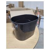 IRIS USA Top Entry Cat Litter Box, Black/Gray, large (589622)