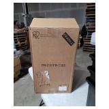 IRIS USA Letter & Legal Size Plastic Storage Bin Tote Organizing File Box with Durable and Secure Latching Lid, Stackable and Nestable, 4 Pack, Black