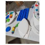 Baby Einstein Around We Grow 4-in-1 Walk Around Discovery Activity Center Table, Ages 6 Months+