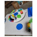 Baby Einstein Around We Grow 4-in-1 Walk Around Discovery Activity Center Table, Ages 6 Months+