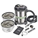 PowerSmith PAVC102 10 Amp 4 Gallon All-In-One Ash and Shop Vacuum/Blower with 10