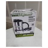 PowerSmith PAVC102 10 Amp 4 Gallon All-In-One Ash and Shop Vacuum/Blower with 10