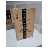 Mind Reader Rolling File Cabinet, Black