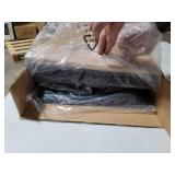 Lorell Mesh Rolling File, 13-1/4 by 24 by 27-1/2-Inch, Black