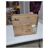 KOKO Foldable Large Shoe Rack Make of Bamboo with 5 Tier Stable and Durable, 35 x 19 x 10 inch, Suitable for Living Room, Balcony and Bathroom as Decorative Racks and Flower Stand.