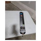 GE Indoor Amplified Digital HD TV Antenna, Modern Bar Design, Long Range Amplifier Signal Booster, Supports 4K 1080p VHF UHF HDTV, Smart TV Compatible, Black, 33691