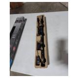 GE Indoor Amplified Digital HD TV Antenna, Modern Bar Design, Long Range Amplifier Signal Booster, Supports 4K 1080p VHF UHF HDTV, Smart TV Compatible, Black, 33691