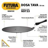 Hawkins/Futura Nonstick Tava/Griddle, 0, Gray