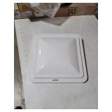 VETOMILE RV Roof Vent Lid Cover Universal Replacement 14 Inch White for Camper Trailer (1 Pack)