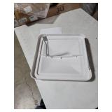 VETOMILE RV Roof Vent Lid Cover Universal Replacement 14 Inch White for Camper Trailer (1 Pack)