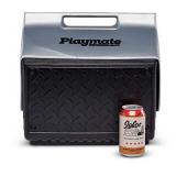 Igloo The Boss Playmate Cooler, Black/Grey, 14 Qt