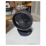 Holmes HOAF90-NTUC Blizzard 9" Three-Speed Oscillating Table/Wall Fan, Charcoal, 14.4" x 10.4" x 10.6"